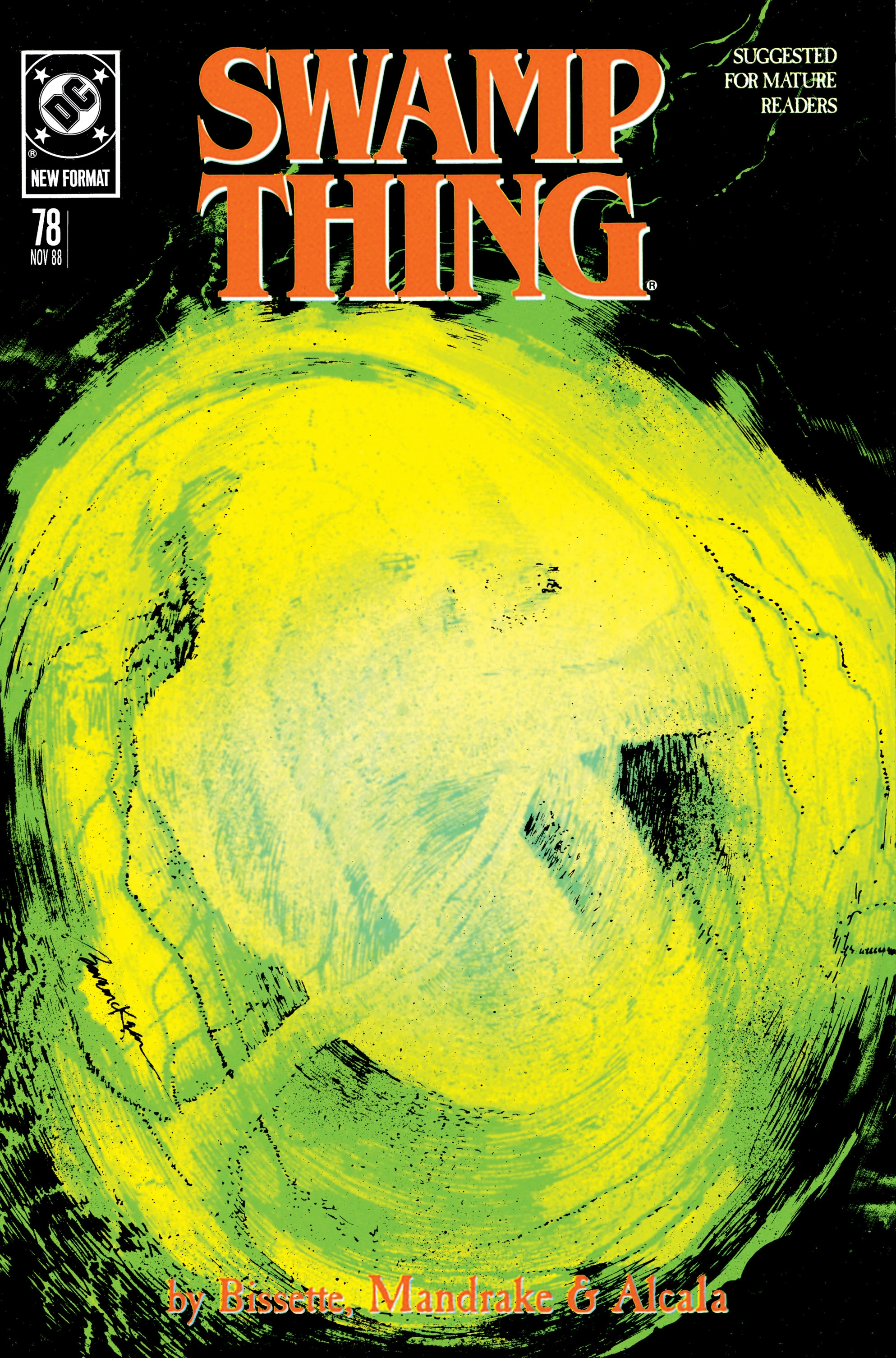 Swamp Thing #78 (DC, 1988 — Cover A) cover